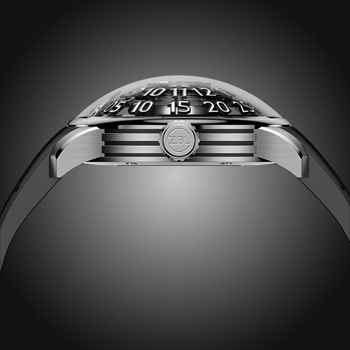 Zbioland Space Series Black Wheel Of Destiny Swiss Sellita Movement Automatic Watch